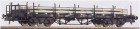 47724 Roco Flat car loaded with Aluminium pipes